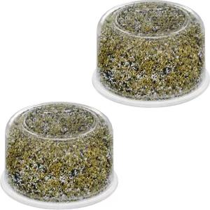 모든 캐노피 휴대용 및 고정식 필터 샤워 헤드와 호환되는 헤드 교체 카트리지 경수용 2팩