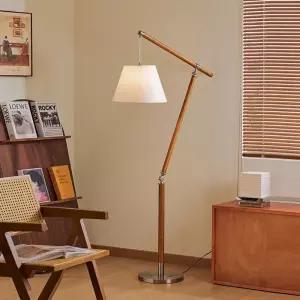 장 스탠드 조명 인테리어 빈티지 우드 플로어 램프 무드등 거실