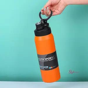 텀블러 스포츠 대용량 손잡이 스텐 보냉 스트랩 보온 아웃도어 휴대용 운동 헬스 유스zab241