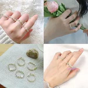 비즈 팔찌 만들기 진주 풀세트 재료 키링 구슬 공예 반지 마스크줄 진주알 쇼핑몰 목걸이abc637