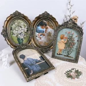 빈티지액자 엔틱 앤틱 액자 콘솔 사진 명화 프렌치 레트로