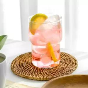 [셀러에이드]심플하고 안전한 내열유리컵 400ml