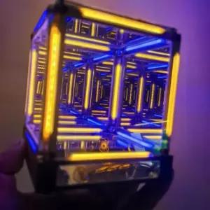 인피니티큐브 N차원 램프 테서렉트 무한미러 멀티컬러 미러