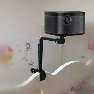 관절형 미니 빔프로젝터 ? 트레이 접이식 거치대 브라켓 설치