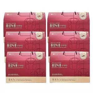 종근당건강 홍삼 녹용 프리미엄 선물세트 30포 6박스 513144