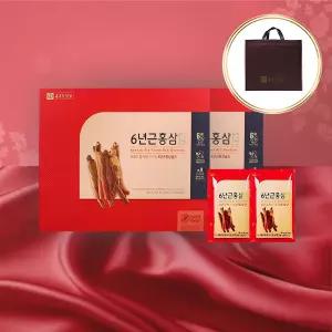 종근당건강 6년근 홍삼 골드 진액 80ml 120포 설 명절 건강 선물 세트 513143