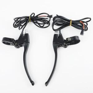 자전거 전기 스쿠터 알루미늄 합금 전원 끄기 브레이크 레버 시스템 (케이블 포함)