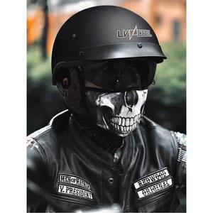 레트로 할리 바이크 여름 헬멧 쇼티 데이비슨 반모헬멧 반모