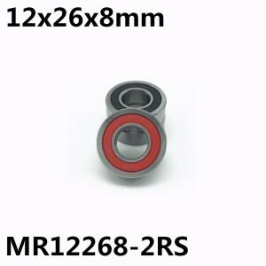 1피스 MR12268-2RS 12x26x8mm 자전거 베어링 12268 6000/12-2RS