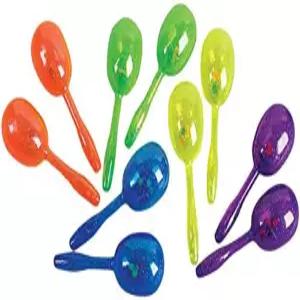 로드 아일랜드 노블리티 5 글리터 마라카스 주문당 12세트