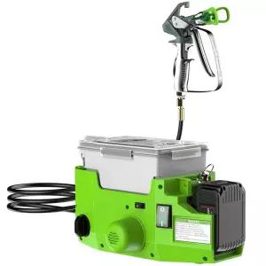 전동 무선 에어리스 스프레이 도장기 페인트 무선