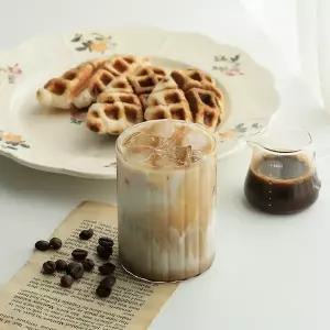 내열유리 플리츠 일자유리컵 230ml 360ml