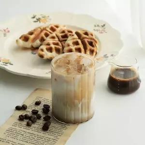 내열유리 플리츠 일자유리컵 230ml 360ml