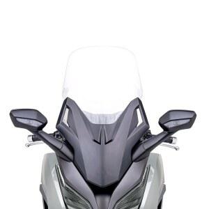 포르자350 윈드스크린 바람막이 앞유리 호환 투명 롱스크린 가드 숏스크린