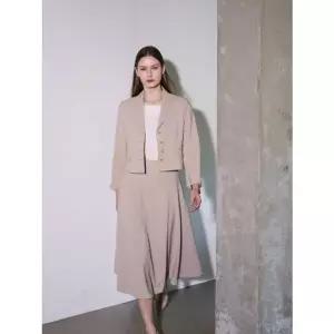 [갤러리아] 올리비아로렌 셋업 플레어 스커트 VOCGK5M3231