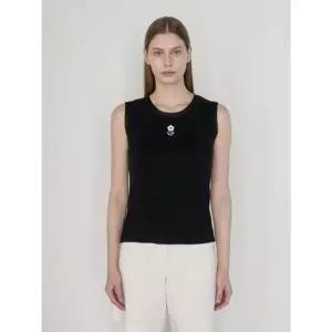 [갤러리아] 올리비아로렌 꽃 자수 메쉬 티셔츠 VVBAN5M3191