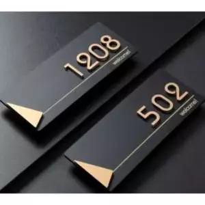 아파트호수판 룸넘버 번호판 현관문 동호수 번호 호텔 15X6cm