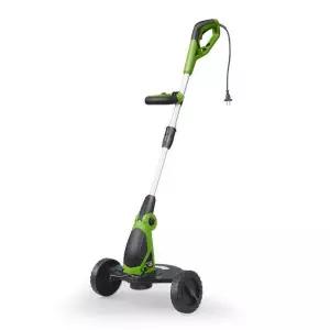 220V 예초기 잔디깍는 기계 정원 유선 제초기 바퀴있는