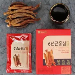 종근당건강 6년근 홍삼 골드 건강 음료 명절 어버이날 선물세트 80ml 60포 513131