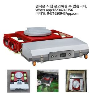 10-50톤 전동 스케이트 돌리 무선 리모컨 화물 운반 중량물 이동 탱크