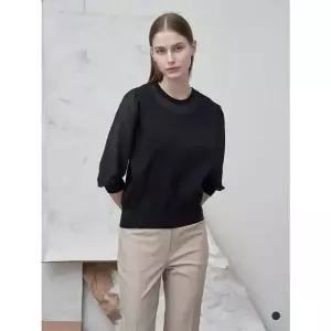 [올리비아로렌] 소매 쉬폰 니트 VOCBL5M3351[35760463]