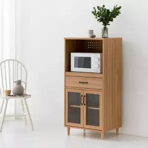 [마이모노샵][마이모노샵] 홈카페 전자레인지 캡슐커피머신 주방선반 렌지대수납장 (17054589)