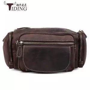 남성용 캐주얼 슬링백 힙색 레더폭스 남성숄더백 CH5