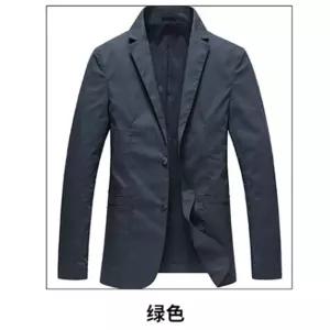 엘럽 남자 정장 자켓 봄가을 얇은 싱글 양복 코트 슬림핏 투버튼 재킷 원템3