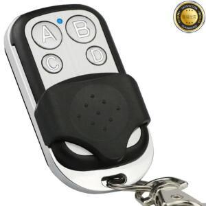 433MHz 4버튼 ABCD잠금 해제 리모컨 금속 푸시 송신기 범용 차고 문 개폐기