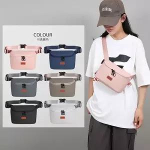 캐주얼 남친 힙색 스포티 대용량 트렌드 숄더 겸 크로스백 남녀공용 브라백 OP5