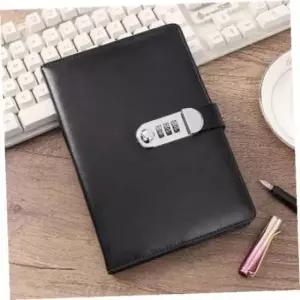 [문구] 비밀번호 관리 다이어리 빈티지 노트 블랙 업무