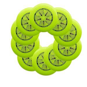 디스크래프트 울트라 스타 175g 얼티밋 스포츠 디스크 옐로우(10팩)