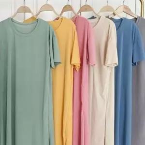 [의류] 원피스 의류 썸머 빅사이즈 307J680S 쿨 골지 루즈