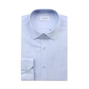 [갤러리아] 예작26년S/S(일반핏)마이크로 다사란 카라스냅 여름 긴팔셔츠 YJFMUR523BL