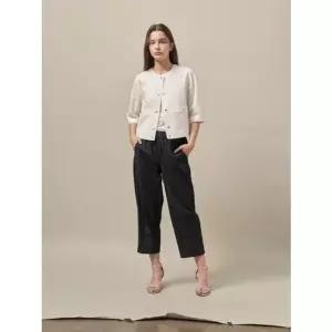 [갤러리아] 올리비아로렌 배색 포인트 배기 팬츠 VVCDL5M4191