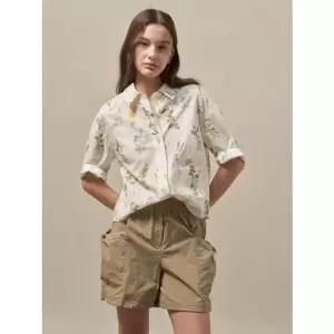 [갤러리아] 올리비아로렌 플라워 프린트 블라우스 VVCNS5M4391