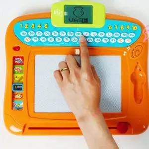 아동 그림판 학습용 칠판 장난감 자석 그림판 쓰기 그리는 어린이 멜로디 교육용 알파벳 그리기 교육 유아