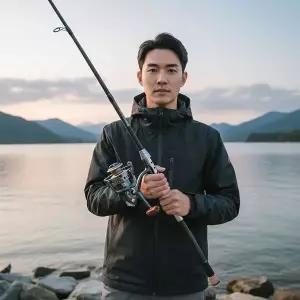 2.4m 카본 루어 낚시대 스피닝릴 풀세트 민물 바다 겸용