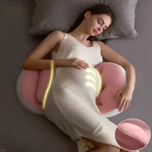 임산부 바디필로우 U자형 베개 조절 허리 보호 쿠션