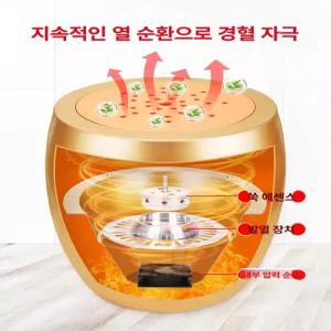 글로브픽 쑥좌훈기 한방 좌식 건식 훈증기 온열방석