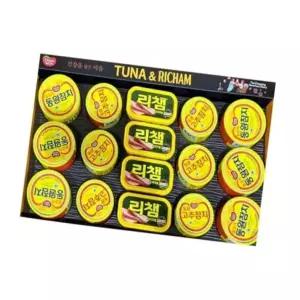 동원 튜나리챔 64호 선물세트 1개 (쇼핑백 포함)
