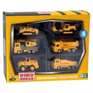 파워메탈 중장비 미니카 세트 건설차 포크레인 덤프트럭 자동차