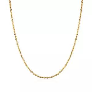 [비앤비골드] 14K 글램 1.8mm 트위스트 이태리 체인 목걸이 IRN40658