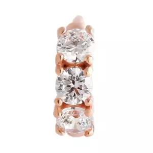 [비앤비골드] 14K 3큐빅 링 피어싱 귀걸이 한쪽 NPE23921