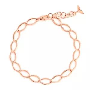 [비앤비골드] 14K 고래꼬리 참 라운딩 체인 팔찌 JNB32878