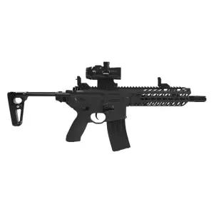 UB 수정탄 자동연사 듀얼모드 전동건 5종 조준경 소음기