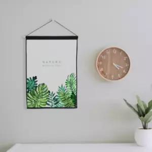 BS 패브릭 포스터 몬스테라 S 벽 꾸미기 장식 창문 가리개 가림막 꽃 감성 식물 인테리어