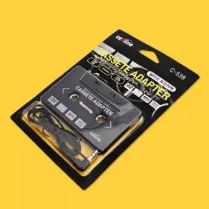 유선카팩 카세트형 카세트어댑터 자동차카세트테이프 오디오카세트 오디오테이프