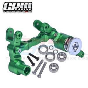 GPM 금속 7075 알루미늄 스티어링 어셈블리 7746 TRAXXAS 1/5 X-MAXX 8S 4WD 몬스터 트럭 RC 카 업그레이드
