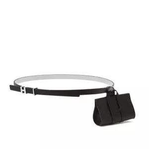 헤지스 골프 여성 26SS 블랙 여성 컴팩트 벨트백 HWBA6E201BK